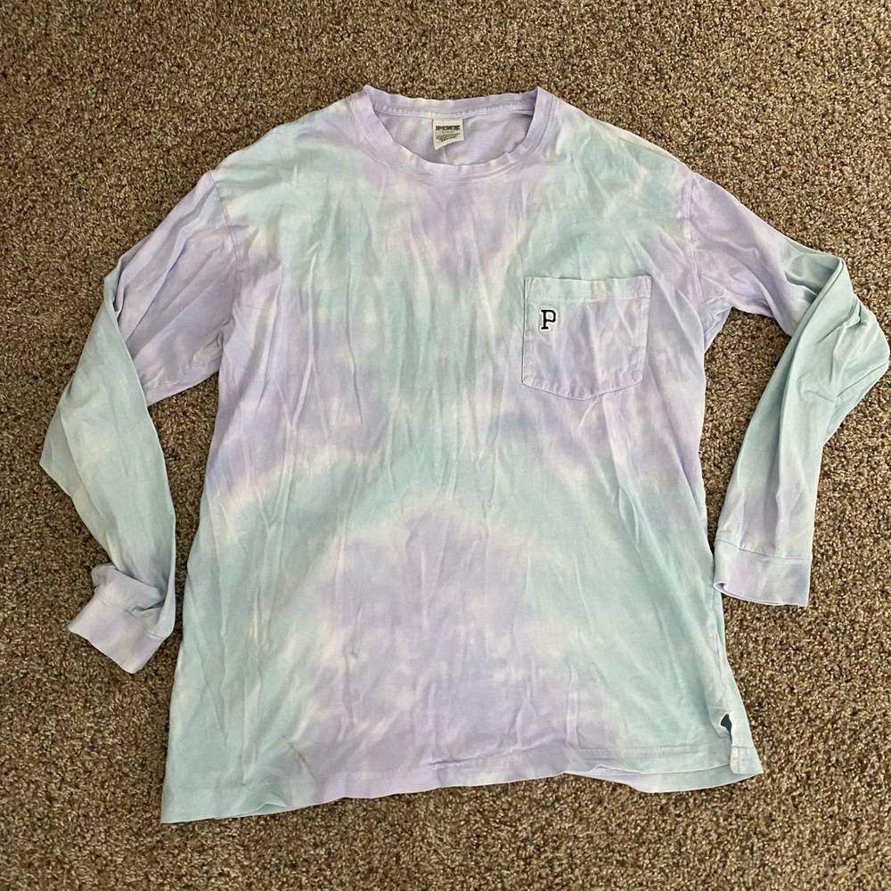 Oversized Tie Dye Victorias Secret Shirt